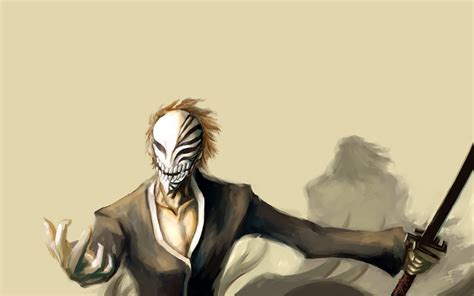 hollow, bleach, kurosaki ichigo, art, zangetsu, 2K, hd, x, kurosaki ...