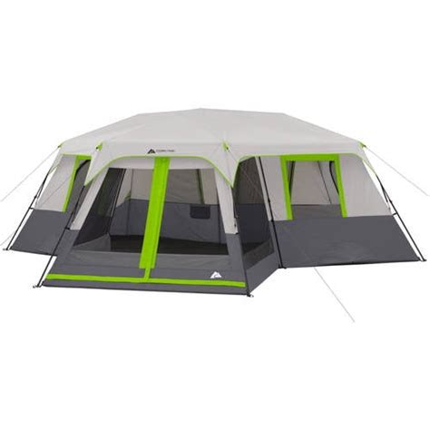 Ozark Trail 12-Person 3-Room Instant Cabin Tent with Screen Room ...