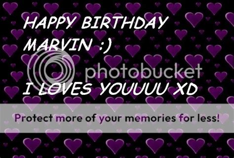 Happy Birthday Marvin Pictures, Images & Photos | Photobucket