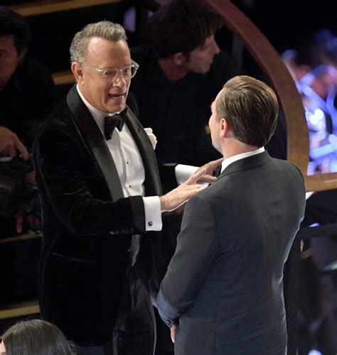 Tom Hanks and Leonardo DiCaprio at the 2020 Oscars | Best Pictures From the 2020 Oscars ...