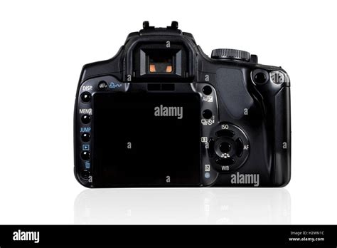 DSLR Camera - back view Stock Photo - Alamy