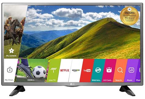 LG 80 cm (32 Inches) HD Ready LED Smart TV 32LJ573D (Silver) (2017 ...