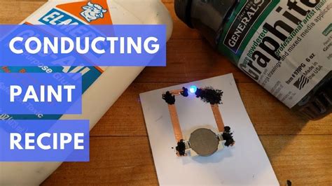 DIY Conductive Paint Recipe for paper circuits | Cheap, easy, and non-to... | Paper circuits ...