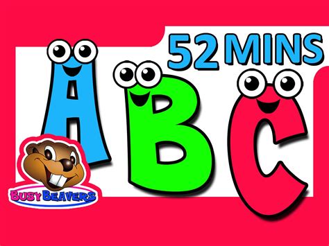 52 Minutes of Classic Busy Beavers Alphabet + Numbers Songs for Babies, Toddlers, Kindergarten ...