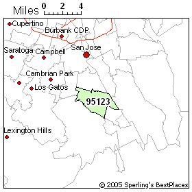 Zip 95123 (San Jose, CA) Rankings