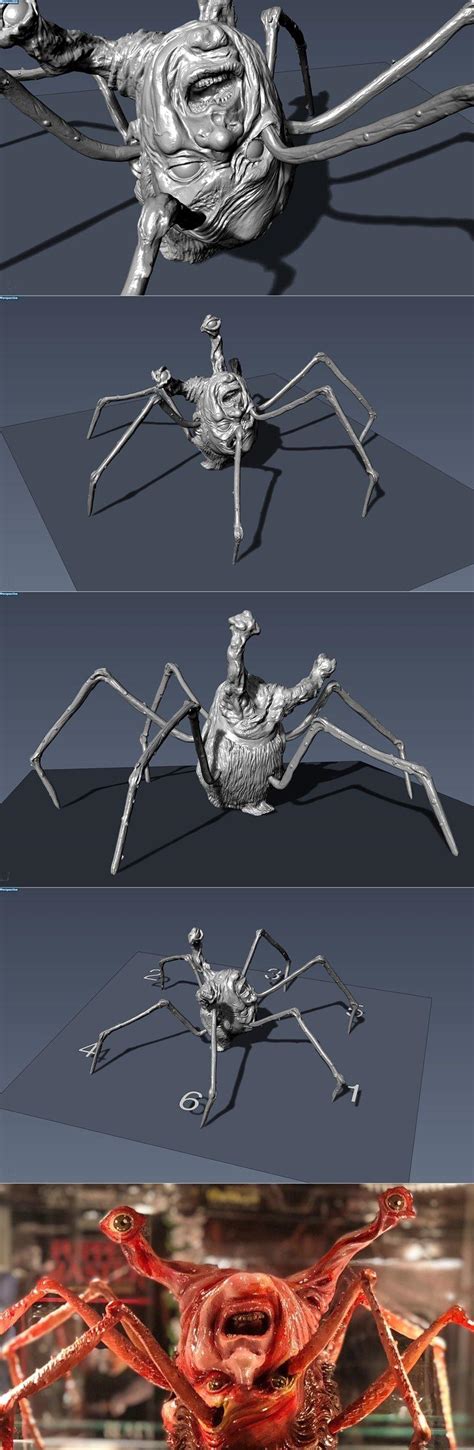 Download The Thing Spider head – 3D Print - DesireFX.COM