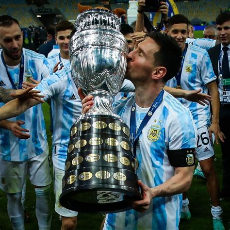 Copa America 2021: Lionel Messi wins first senior International trophy ...