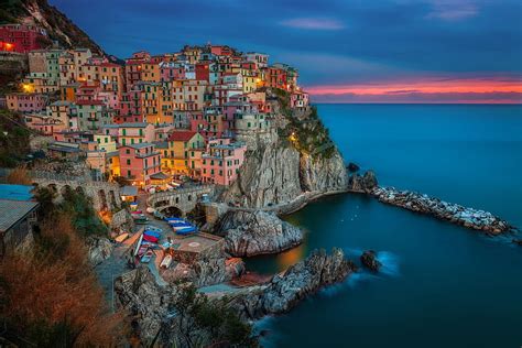 Cinque Terre, Italy, landscape, city, Italy, Manarola, manarola after ...