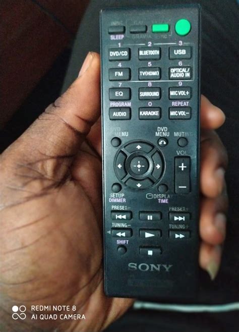 Please I Need This Sony Home Theater Remote - Technology Market - Nigeria