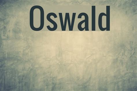 Oswald Font - FFonts.net