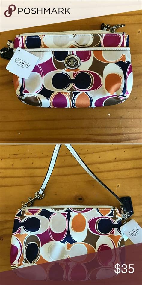 COACH multi color wristlet | Coach, Multi color, Coach bags