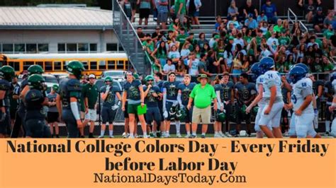 National College Colors Day 2023 - Why This Day!