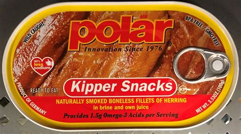 MW Polar Smoked Boneless Herring Kipper Snacks 3.53 oz Tin Sardines Fish | eBay