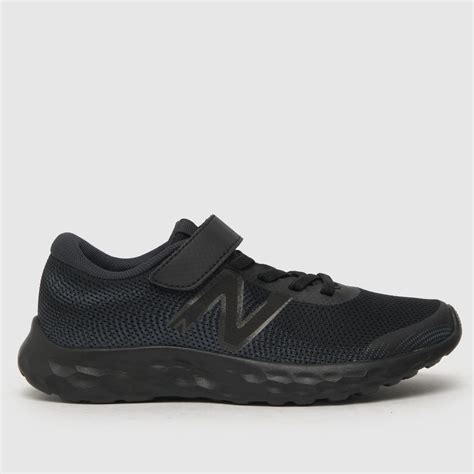 Kids Junior Black New Balance 520 V8 V Trainers | schuh