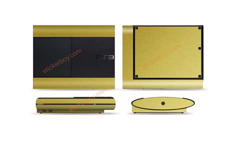 Playstation 3 Super Slim - Metal Series | Stickerboy Skins for ...