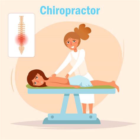 Cartoon Of The Chiropractic Logo Illustrations, Royalty-Free Vector Graphics & Clip Art - iStock