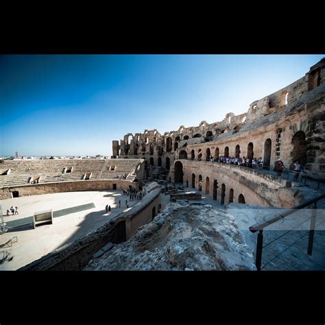 El Djem Amphitheatre | *** from wiki *** El Djem is famous f… | Flickr