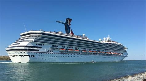 Carnival Liberty Departs Port Canaveral Florida in 4k Ultra HD - YouTube