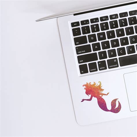 Mermaid Holographic/glitter Vinyl Decal Mermaid Laptop Decal - Etsy