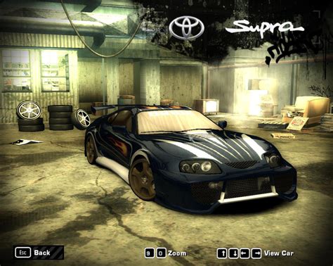 NFS Most Wanted (2005) - Toyota Supra by DiRT2015 on DeviantArt