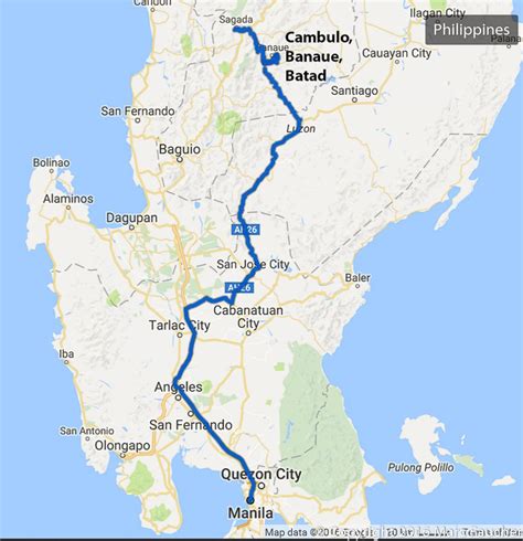 "Luzon, Philippines Route Map", Philippines and Thailand, Fall, 2016 - World Travel, Marc and ...