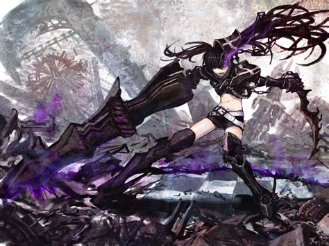 Anime - Black Rock Shooter - Insane Black Rock Shooter Wallpaper ...