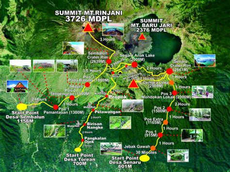 Mount Rinjani 3,726 MASL Trekking Via Sembalun to Senaru