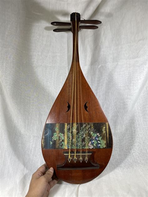 Sold Price: Antique Japanese Biwa Music Instrument - September 2, 0120 10:00 AM EDT