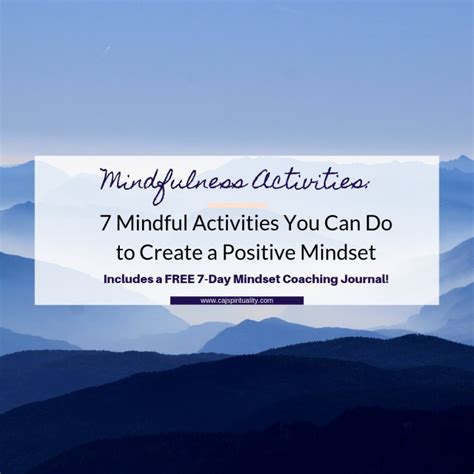 Mindfulness Activities: 7 Mindful Activities You Can Do to Create a ...