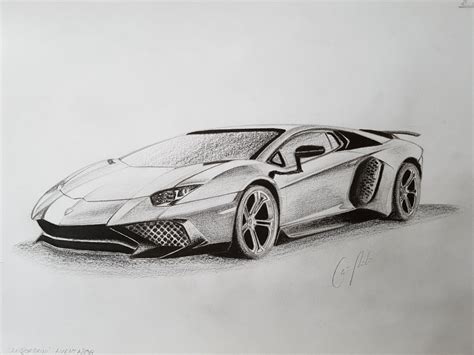 Super Car: How To Draw Lamborghini Reventon Step By Step