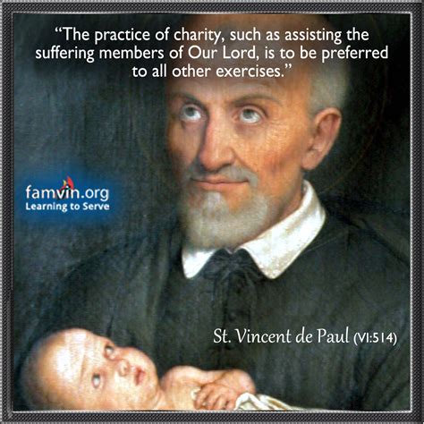 Daily Quote - St. Vincent de Paul #quotes #VincentDePaul #famvin | Saint quotes catholic, Saint ...