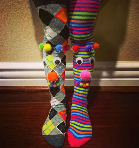 Crazy sock day | Crazy hats, Silly socks, Crazy socks