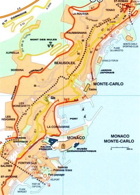 Monaco Map