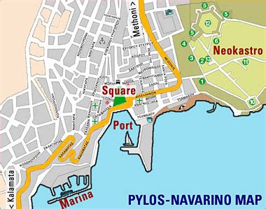 PYLOS - NAVARINO | Messinia - Peloponnese - Greece | History (EN) - Πύλος, Ναβαρίνο