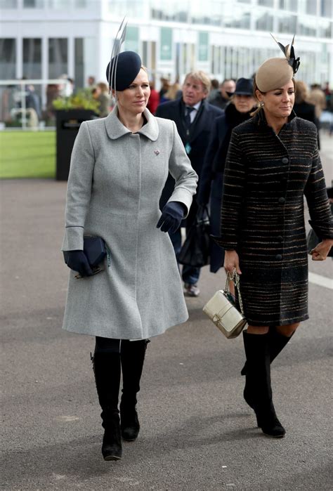 Zara Tindall steals the show in two eye-popping outfits at the races ...