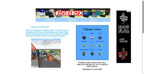 I made a remake of ROBLOX from June 2006 - Creations Feedback - Developer Forum | Roblox