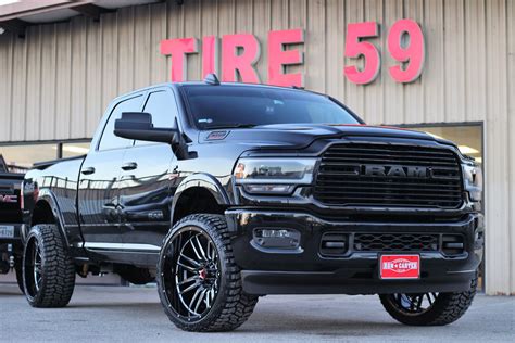 2020 Dodge Ram 2500 Black Hartes Metal Whipsaw Wheel | Wheel Front