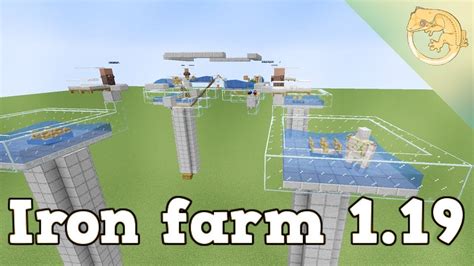 Simple Iron Farm Schematics