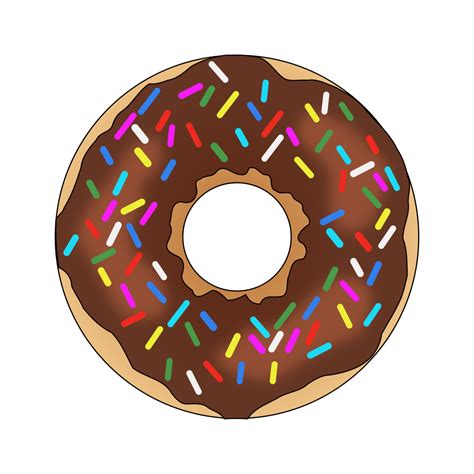 Donut Logo Cartoon