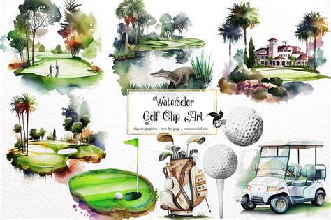 Clipart Golf Course