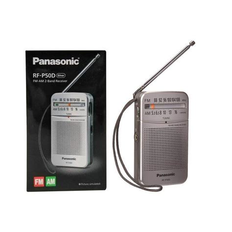 Panasonic RF-P50D silver AMFM Radio | Lazada PH