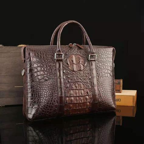 Crocodile Skin Bag