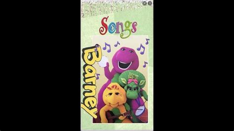 Barney Songs (2002 VHS) - YouTube