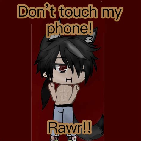 Not my gacha character but I re-created the cringe and made even more cringe no offense to ...