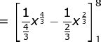 Math Principles: Definite Integral - Algebraic Functions, Powers, 10