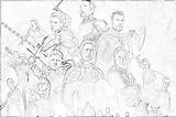Coloring Pages Avengers Endgame Free And Downloadable sketch template