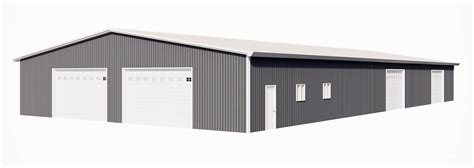 60 X 120 Metal Building - Build The Right Size Building