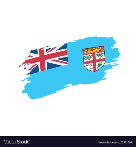 Fiji Flag Clipart Vector Fiji National Flag Illustration Symbol | The ...