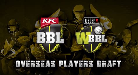 All you need to know about BBL 2023 & WBBL 2023 overseas player draft