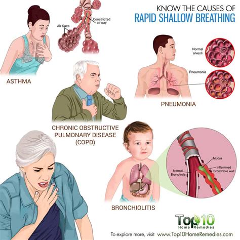 Know the Causes of Rapid Shallow Breathing | Top 10 Home Remedies